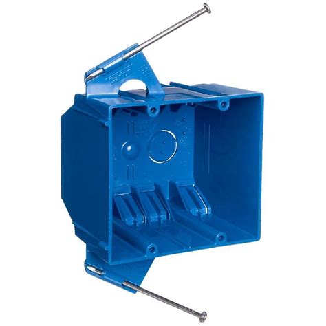 1 5/8 2 gang electrical box|1 gang steel outlet box.